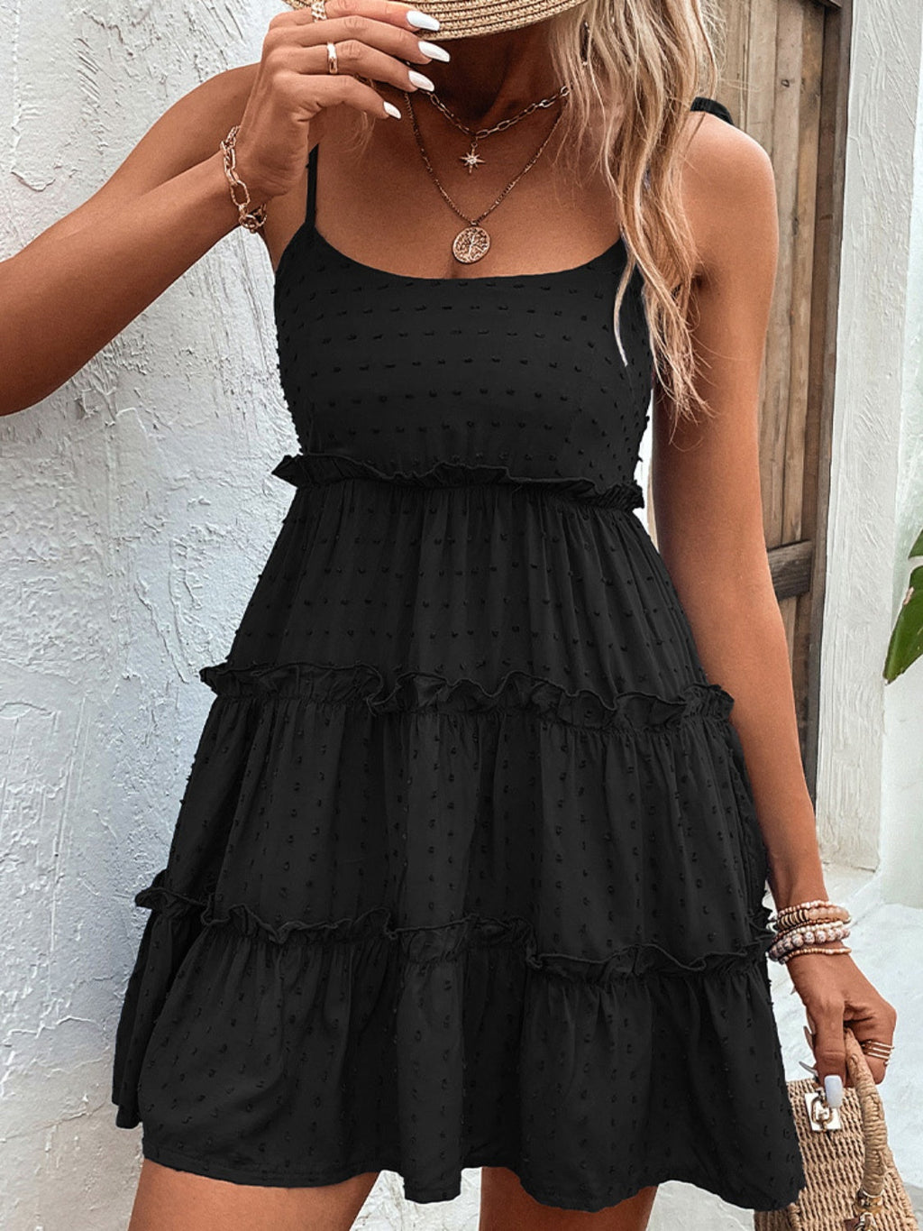 Minimalist Spaghetti Strap Summer Dress