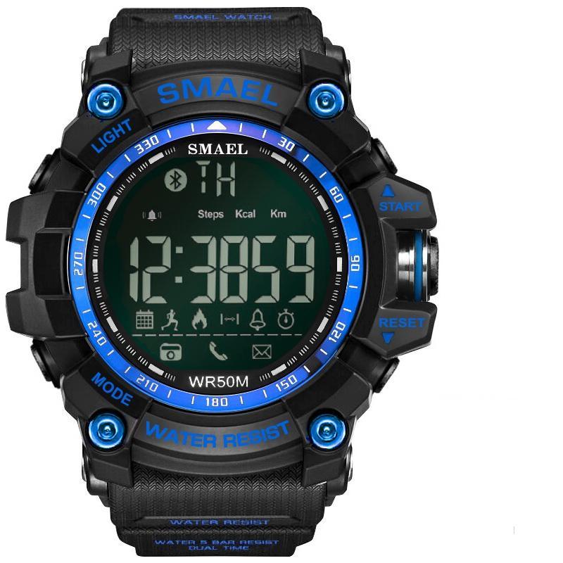 Multifunction Tactical Sport Watch with Fitness Tracking & LED