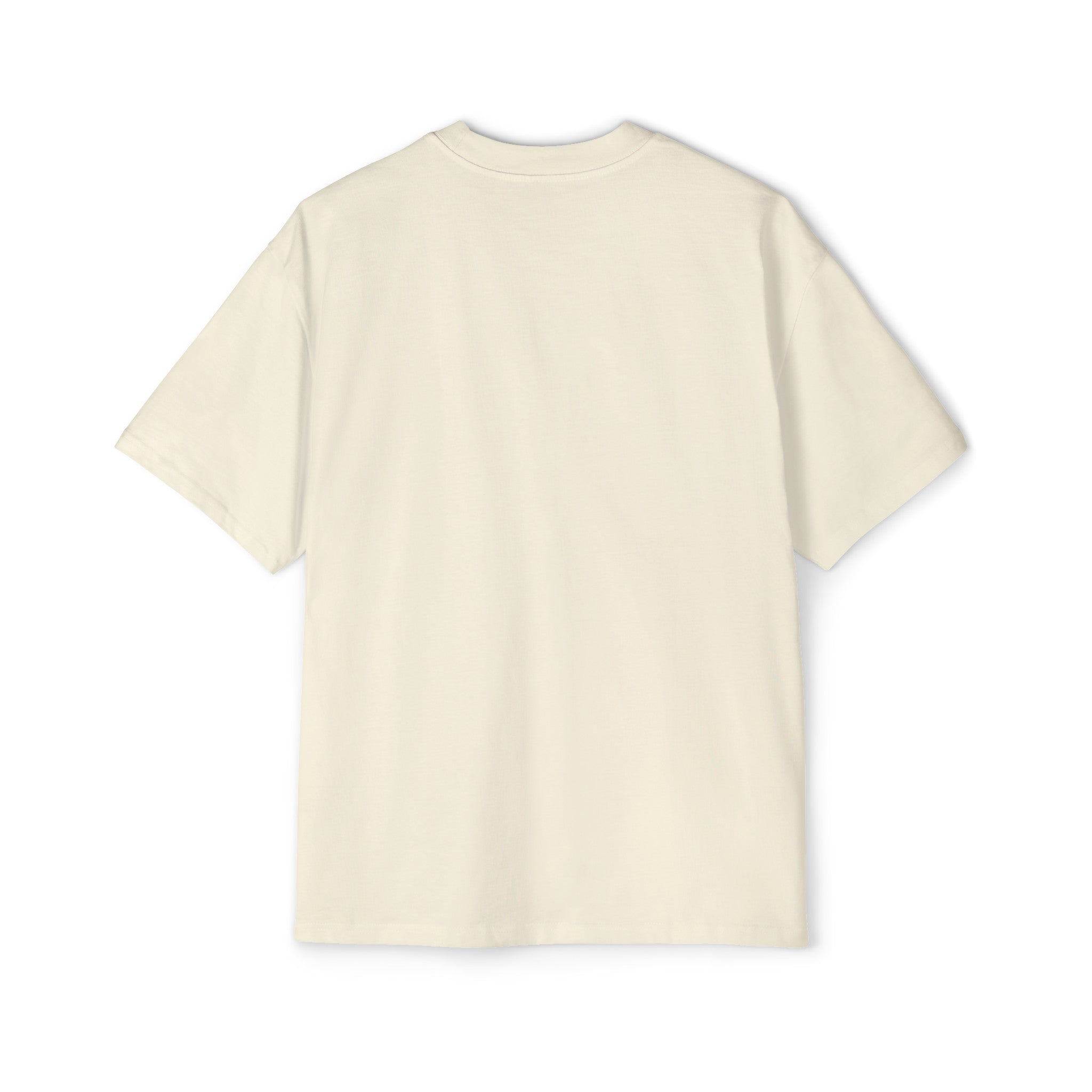 Men's Heavy Oversized Cotton T-Shirt Streetwear Casual Tee