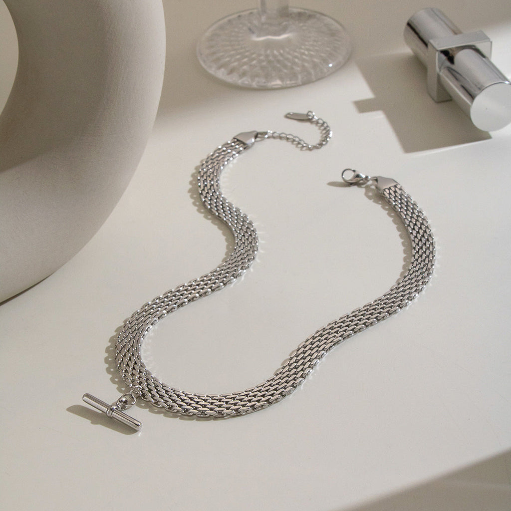 Stainless Steel Pendant Necklace For Women