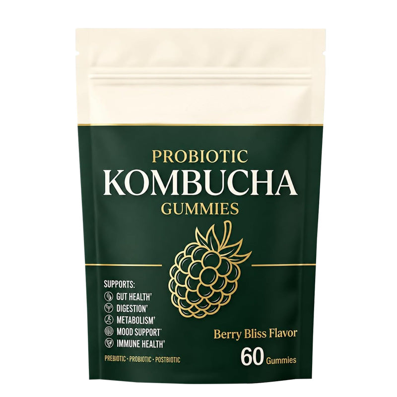 In-stock Kombucha Gummies 60 Pieces Per Bag
