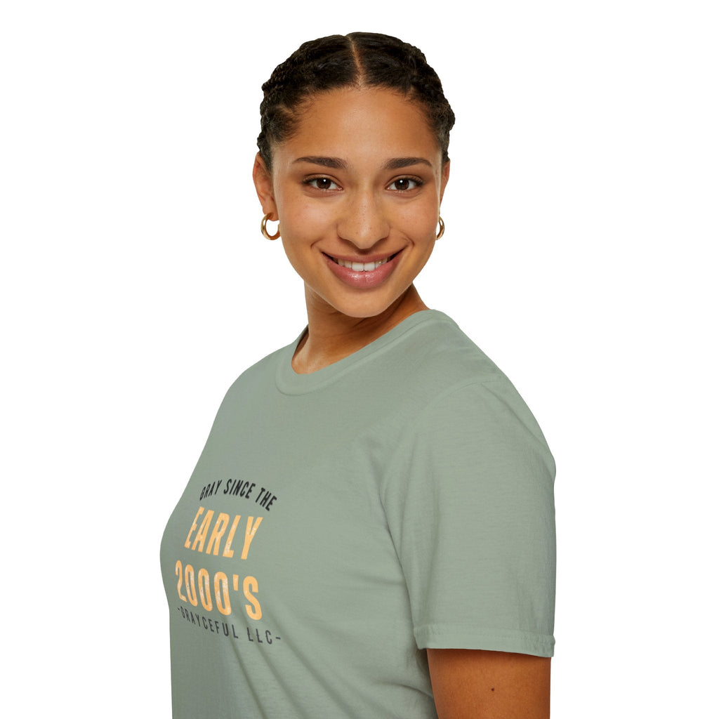 Unisex Softstyle Cotton Crewneck T-Shirt: Minimalist Casual Tee