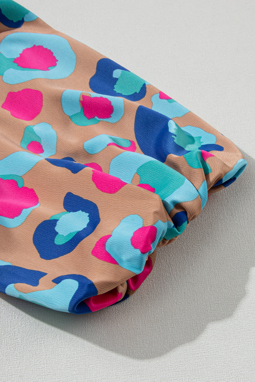 Emerie Sleeve Slit Ruffled Dress