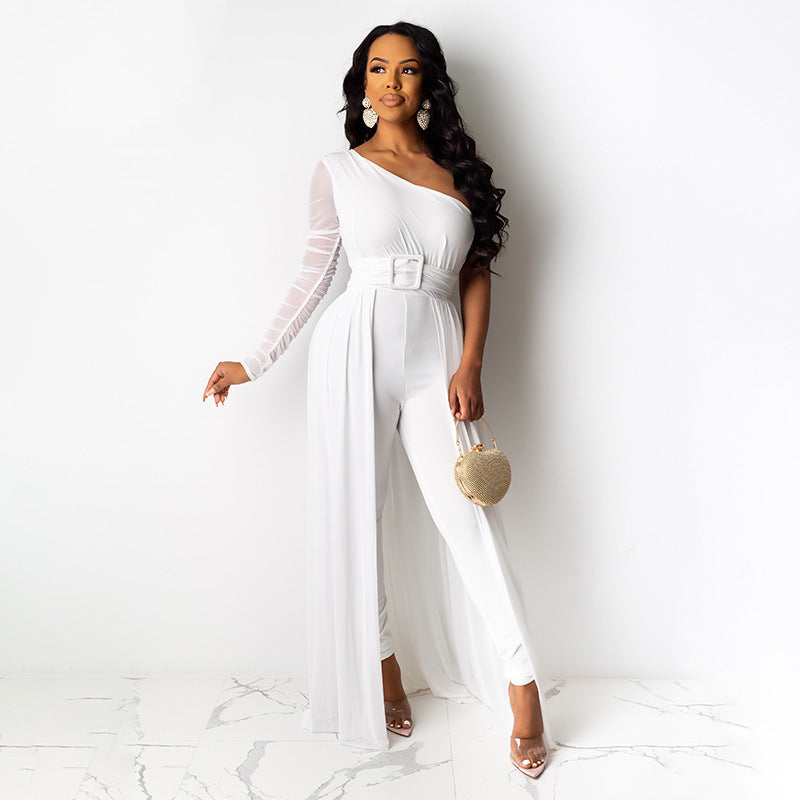 Women's Full-Length Flowy Maxi Skirt - Versatile Elegant Style