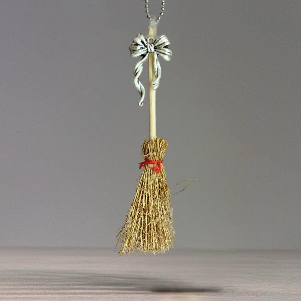 Witch’s Broom Charm - Tumbler Handle Charm
