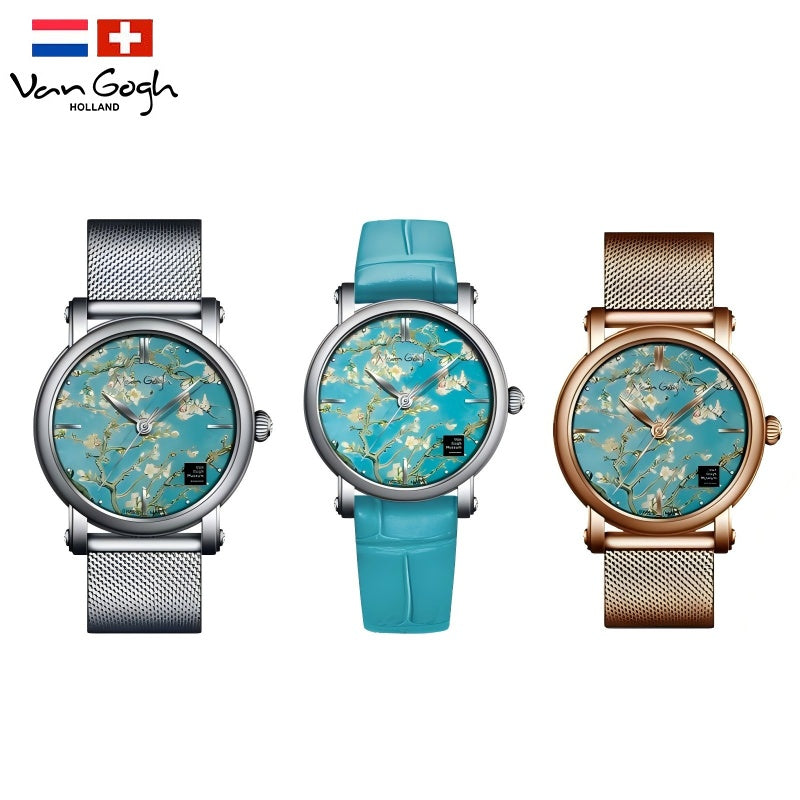 Van Gogh Almond Blossom Series Women's Quartz Watch