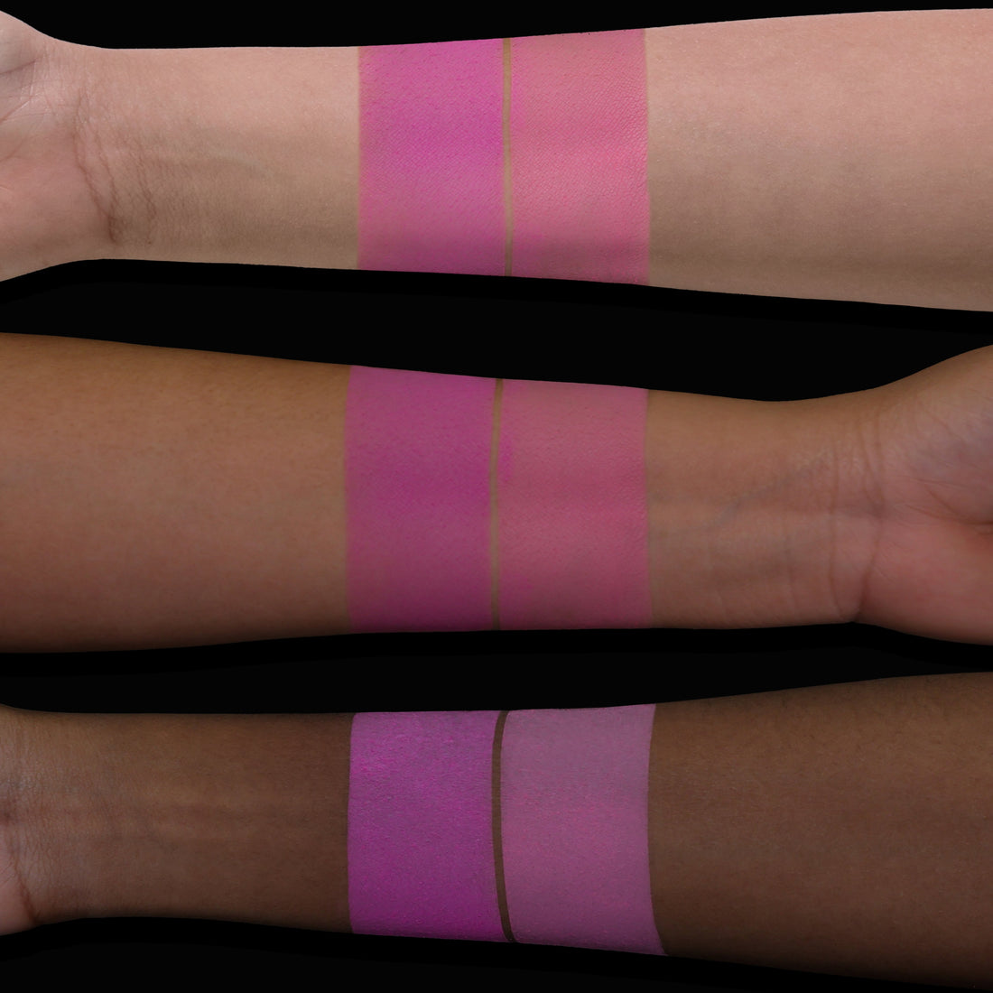 Rocky Horror Show Blush Duo Palette - Matte Pink Shades - Image 2