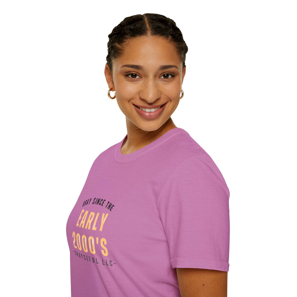 Unisex Softstyle Cotton Crewneck T-Shirt: Minimalist Casual Tee