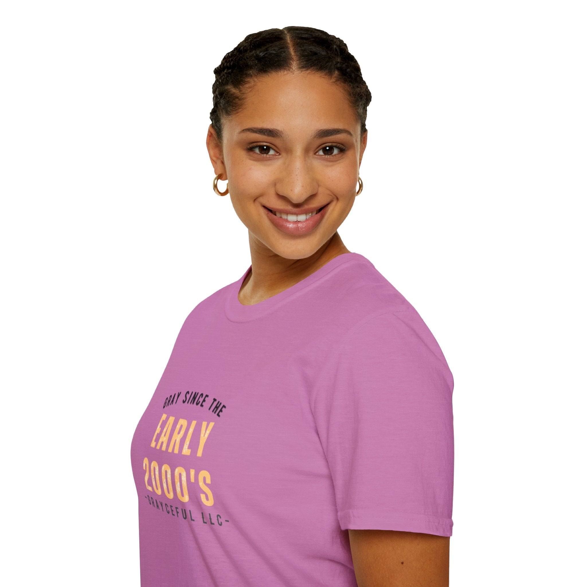 Unisex Softstyle Cotton Crewneck T-Shirt: Minimalist Casual Tee