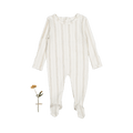 The Printed Romper - Mist Stripe