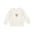 The Embroidered Sweatshirt - Vintage Rose