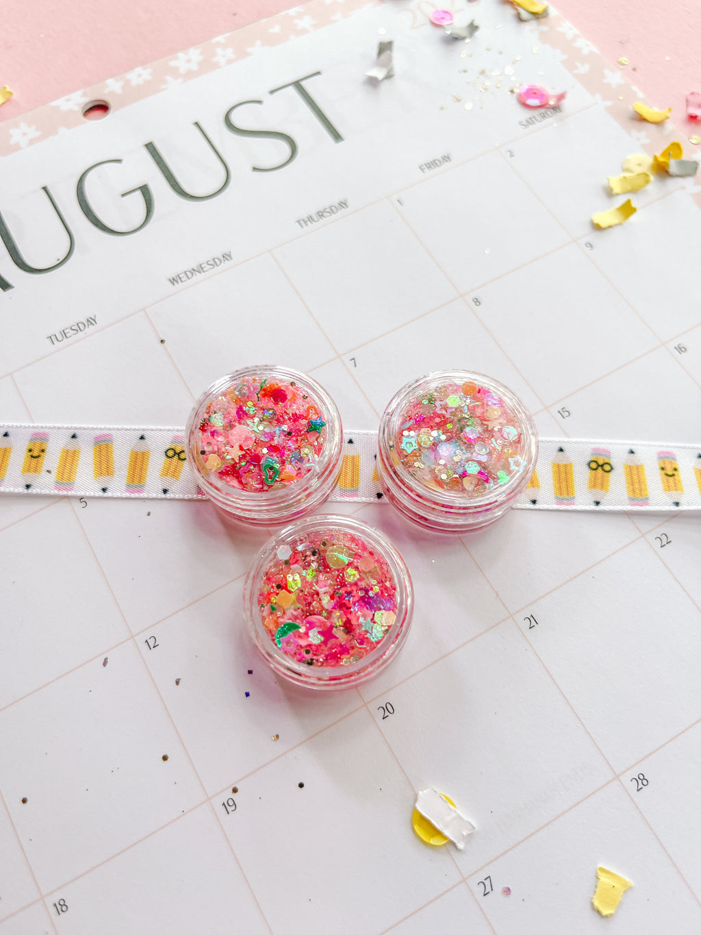 First Day Glitter Goals Hair Glitter Gel