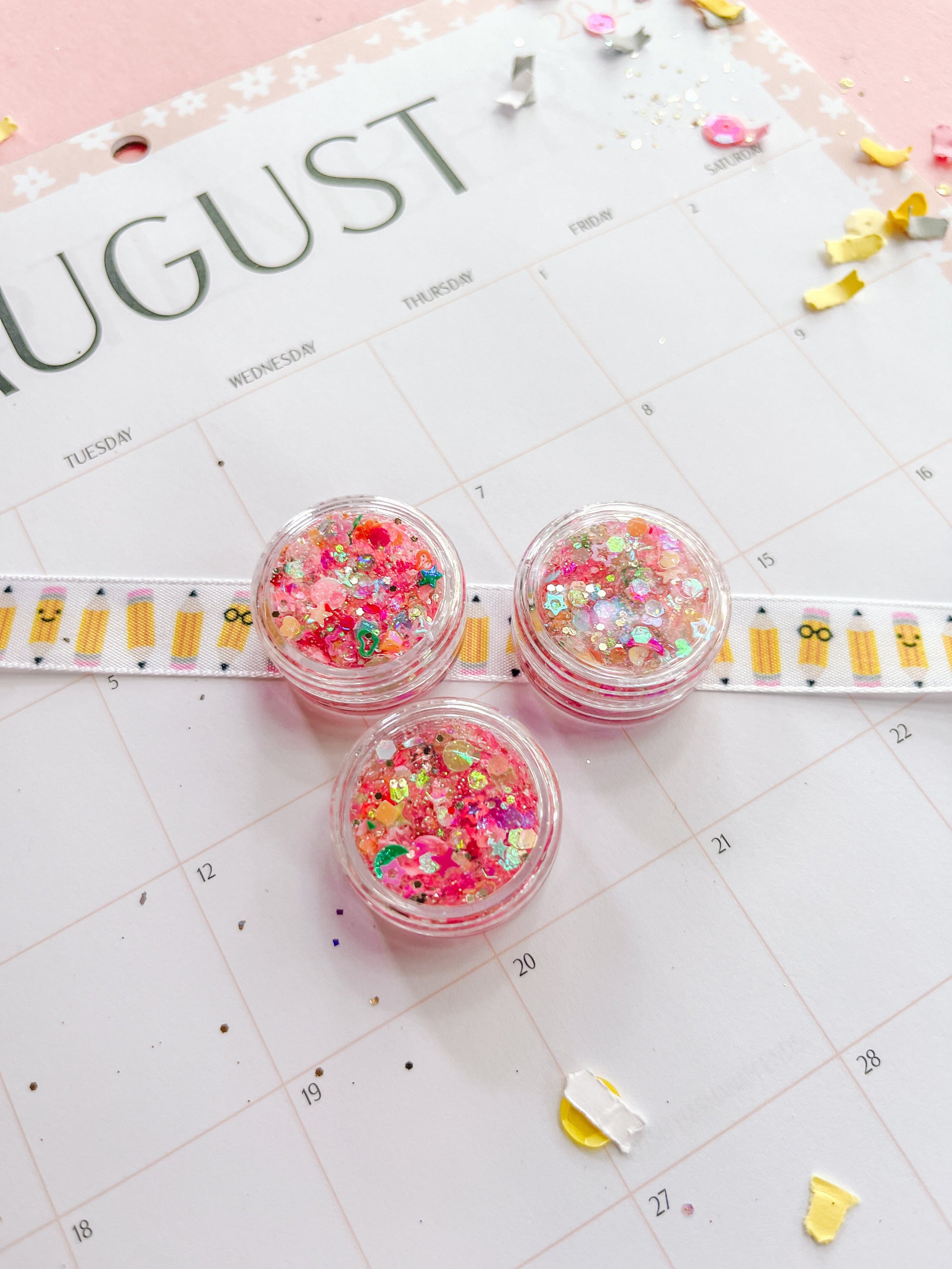 First Day Glitter Goals Hair Glitter Gel