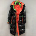 Women's Harajuku Style Mid-Length Hooded Puffer Parka - Image 5