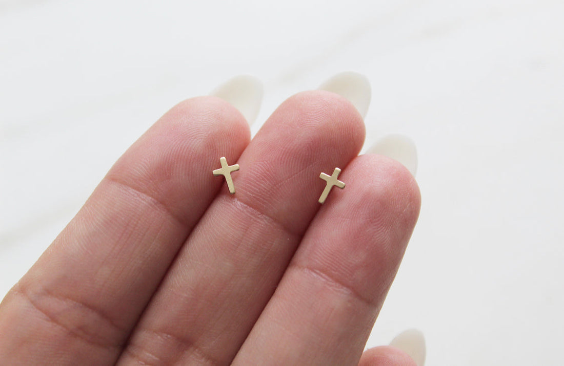 Cross Studs