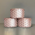 Rose Gold Metallic Waffle Boot