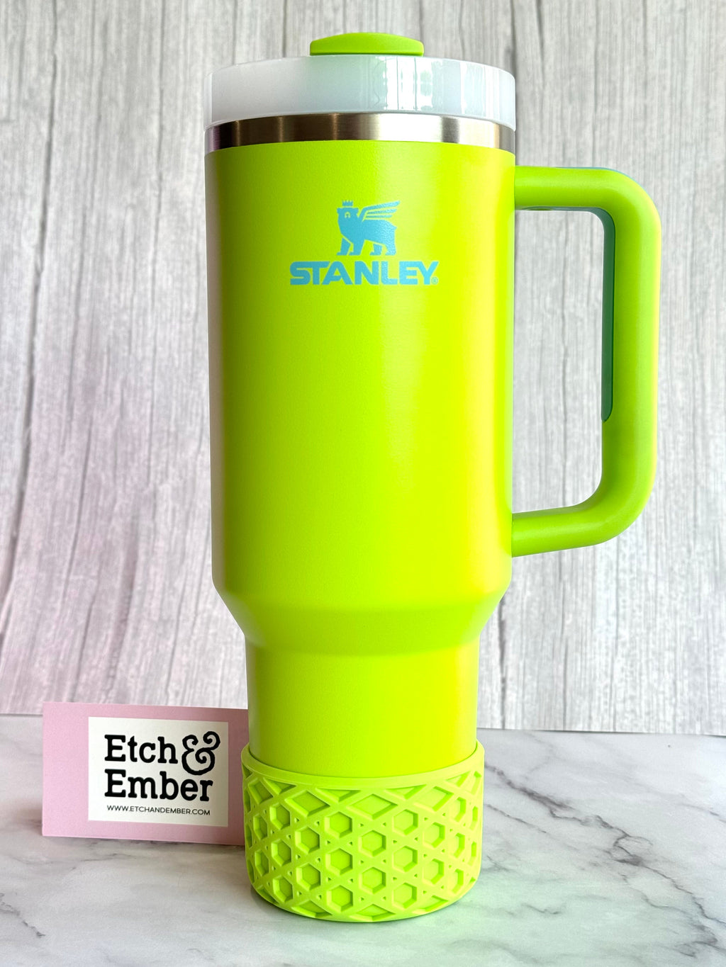 BRIGHT LIME Waffle Boot
