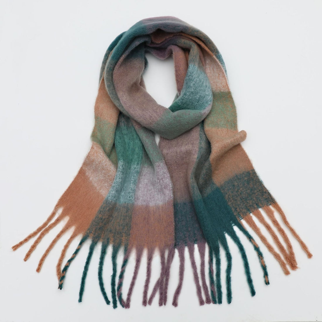 Thickened Imitation Cashmere Plaid Scarf - Warm & Stylish - Image 10