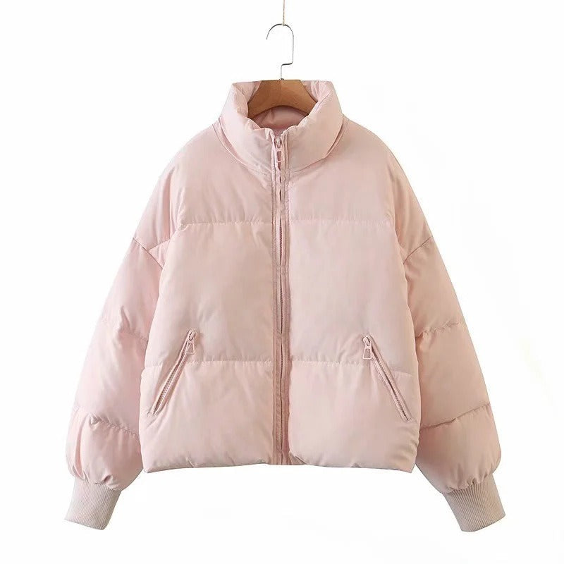 Women's Loose Fit Puffer Jacket Harajuku Style Warm - Image 14