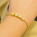 Roll The Dice Charm Bracelet