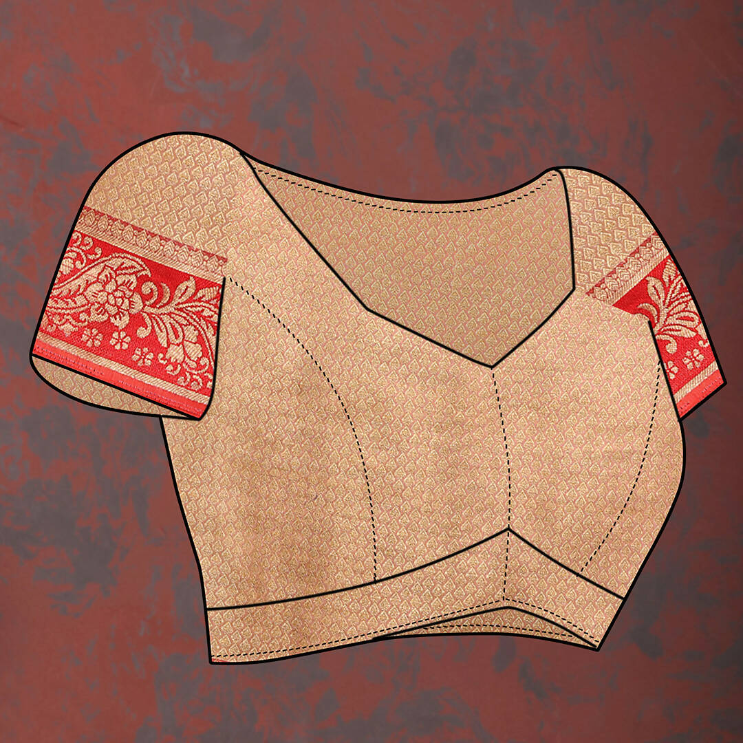 Pink Cotton Saree with Traditional Zari Weaving