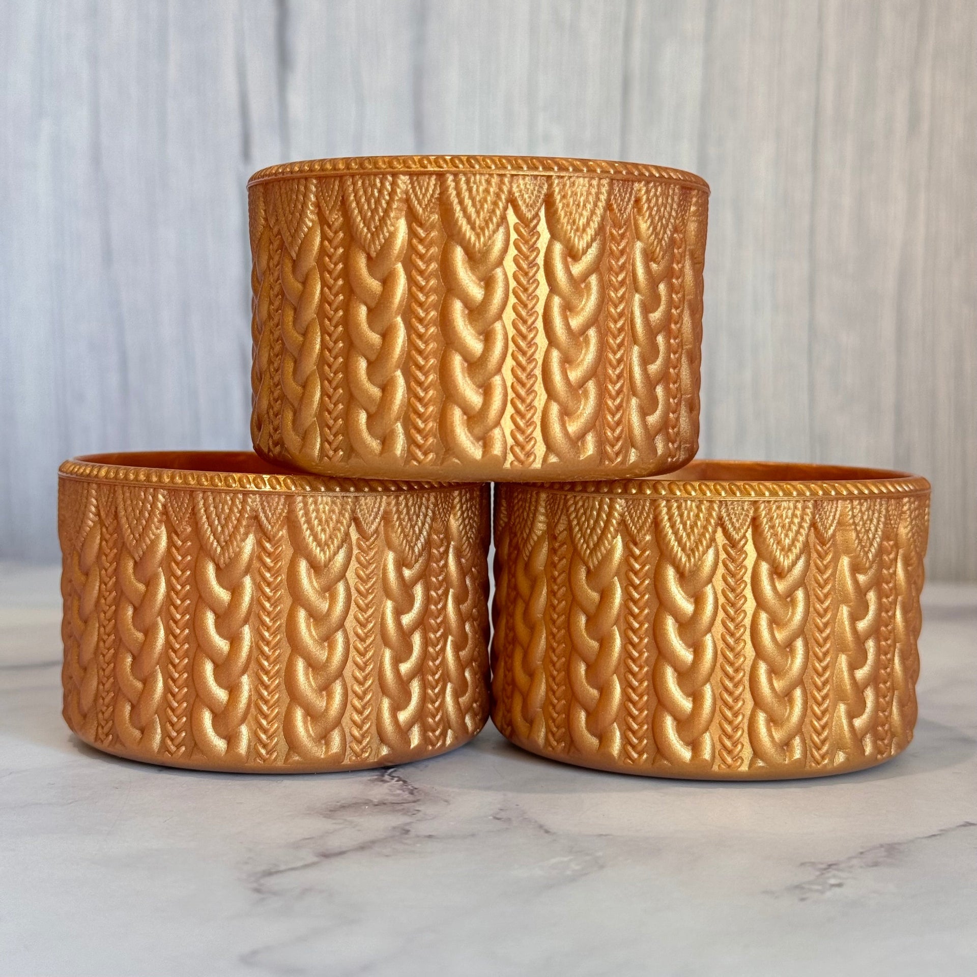 GOLD MACRAME  Boot