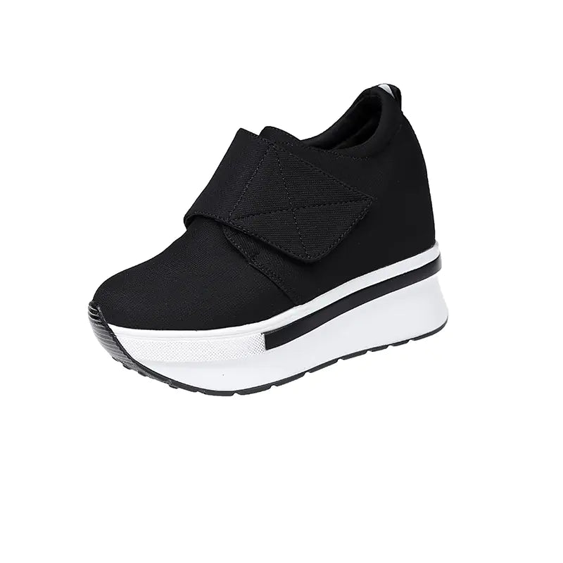 Korean Style Thick Sole Platform Shoes with Height Increase