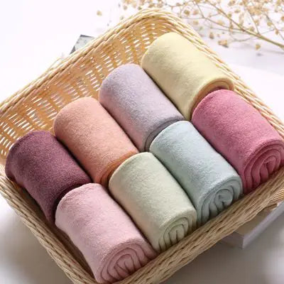 Women's Thick Cotton Thermal Crew Socks for Fall and Winter - Image 16