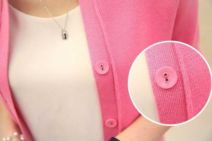 Vintage Style Open Front Cardigan Women's Knit Sunscreen Cape