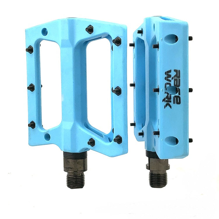 Ultralight Nylon Mountain Bike Flat Pedals with 3 Sealed Bearings