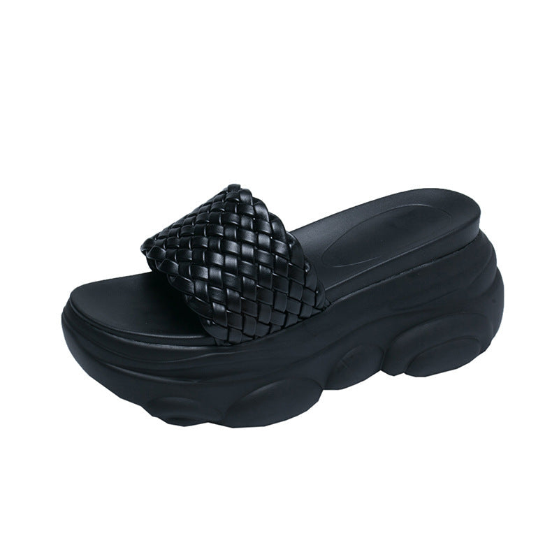 Women’s Minimalist Open Toe Platform Sandals Summer Streetwear