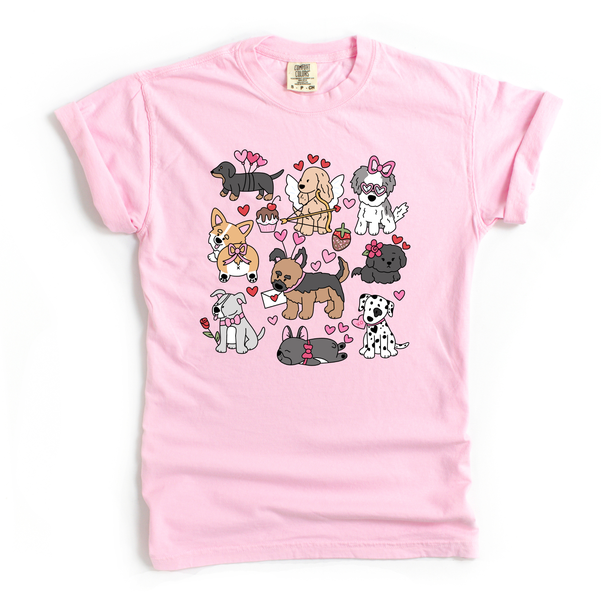 Puppy Love Oversized Adult Tee