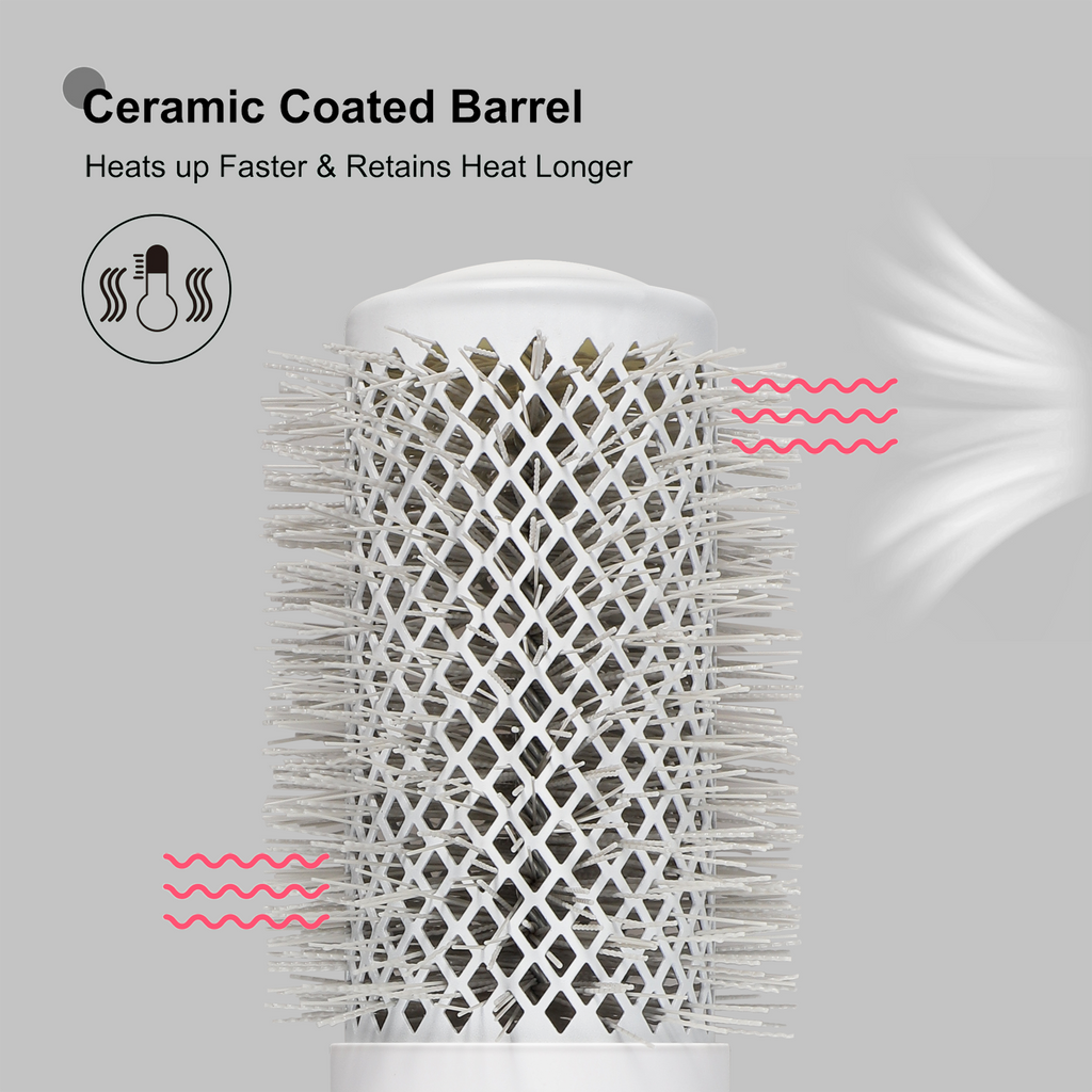 Professional 2.09in Round Hair Brush with Ceramic & Ionic Tech