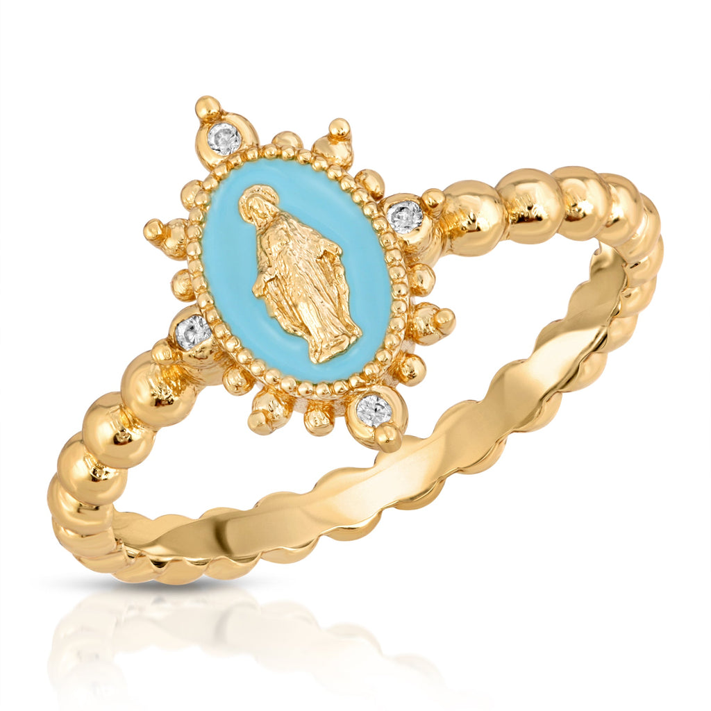Aqua Lady Lourdes Ring