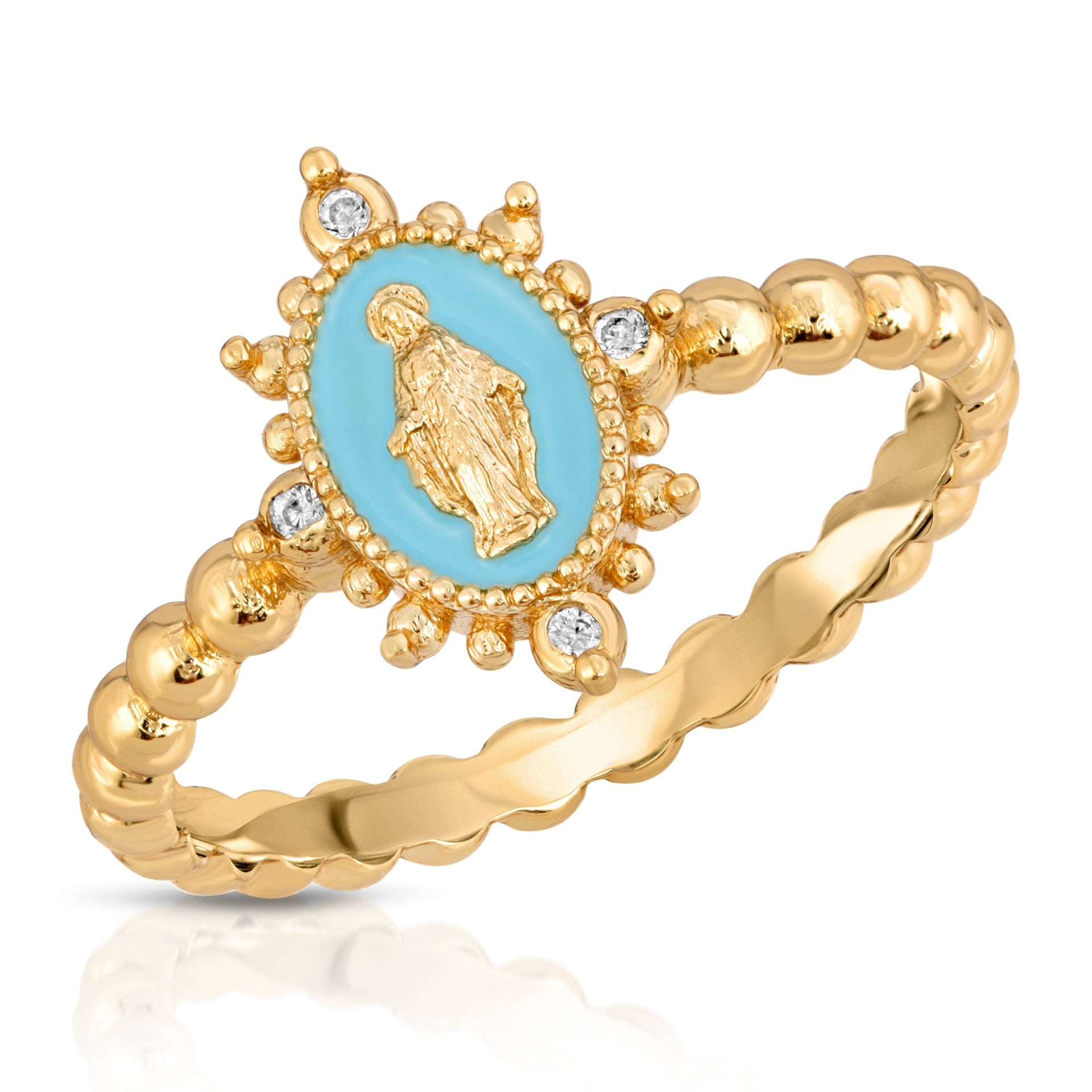 Aqua Lady Lourdes Ring