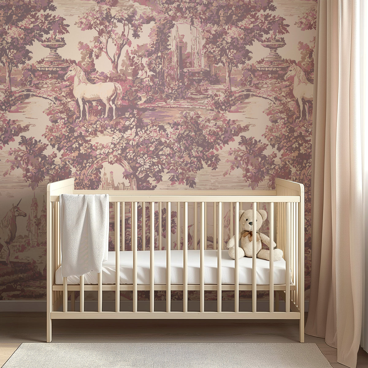 Attlyn Wallpaper by Hosta Pasta Patterns