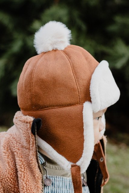 Cozy Faux Fur-Lined Kids Winter Hat – Warm |Trapper Hat