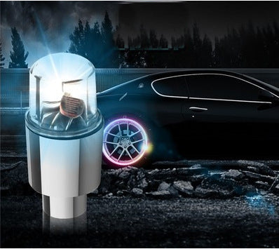 LED Tire Valve Stem Lights - Waterproof Neon Spoke Flash for Bikes