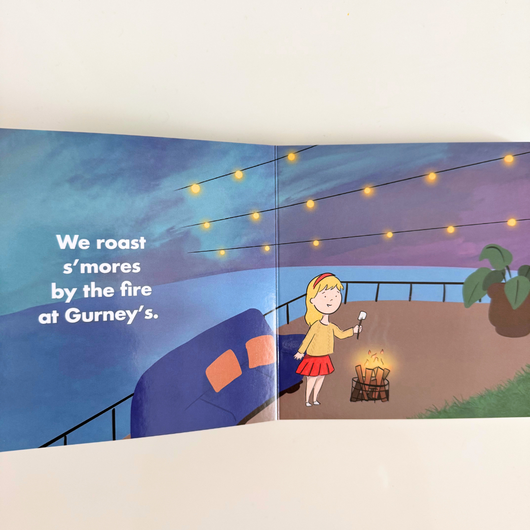 Hamptons Jet Set Baby Book