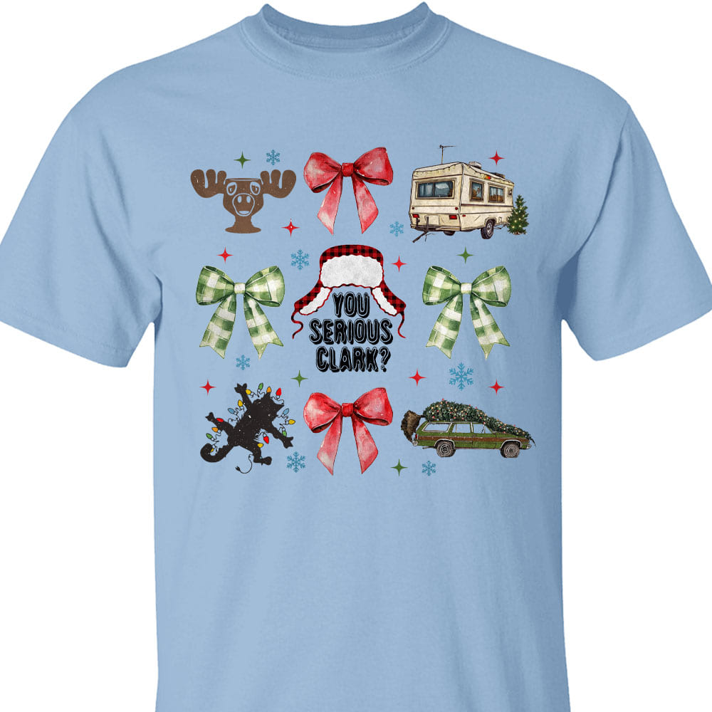Christmas Coquette Bow Shirt, Retro Christmas Sweater, Funny Xmas Holiday Sweatshirt T1656