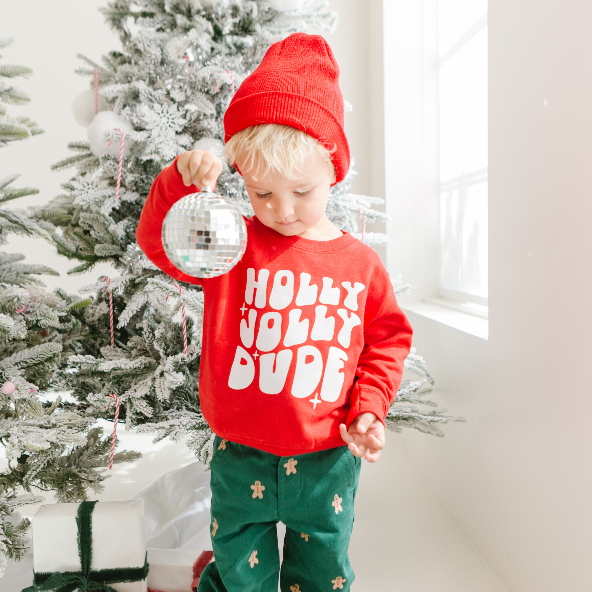 Holly Jolly Dude Sweater