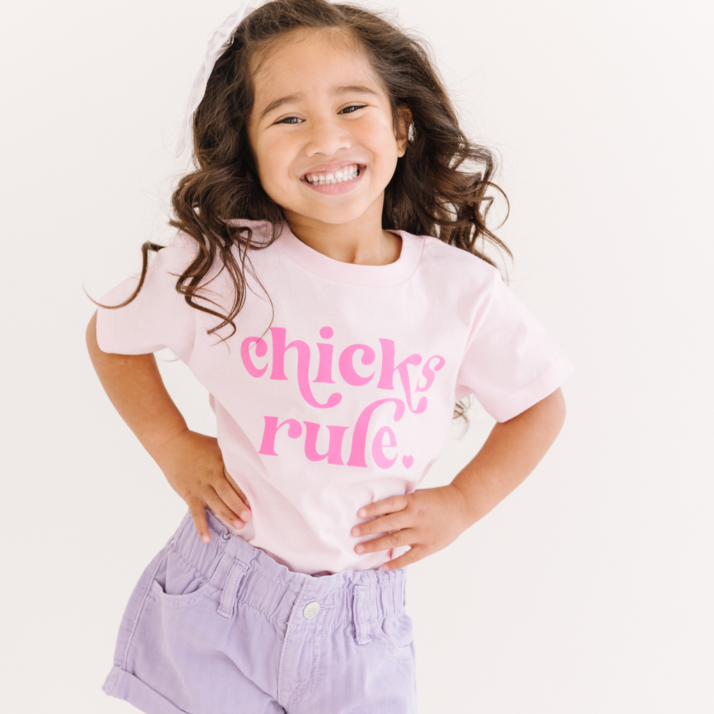Chicks Rule Easter Shirt