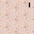 Jenny Floral Removable Wallpaper in Pink, Yellow, and Blue