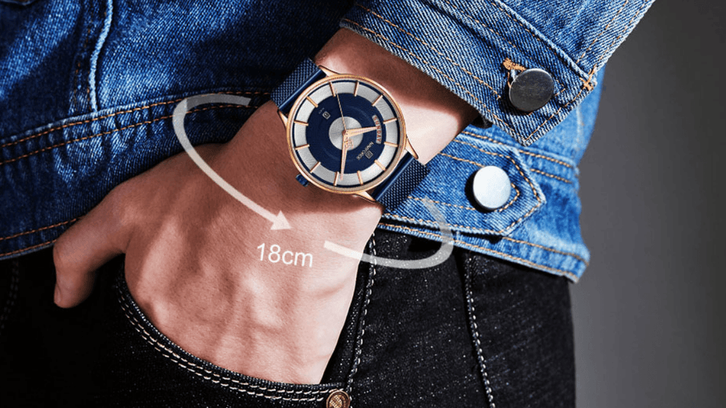 Minimalist Stainless Steel Analog Quartz Watch for Men