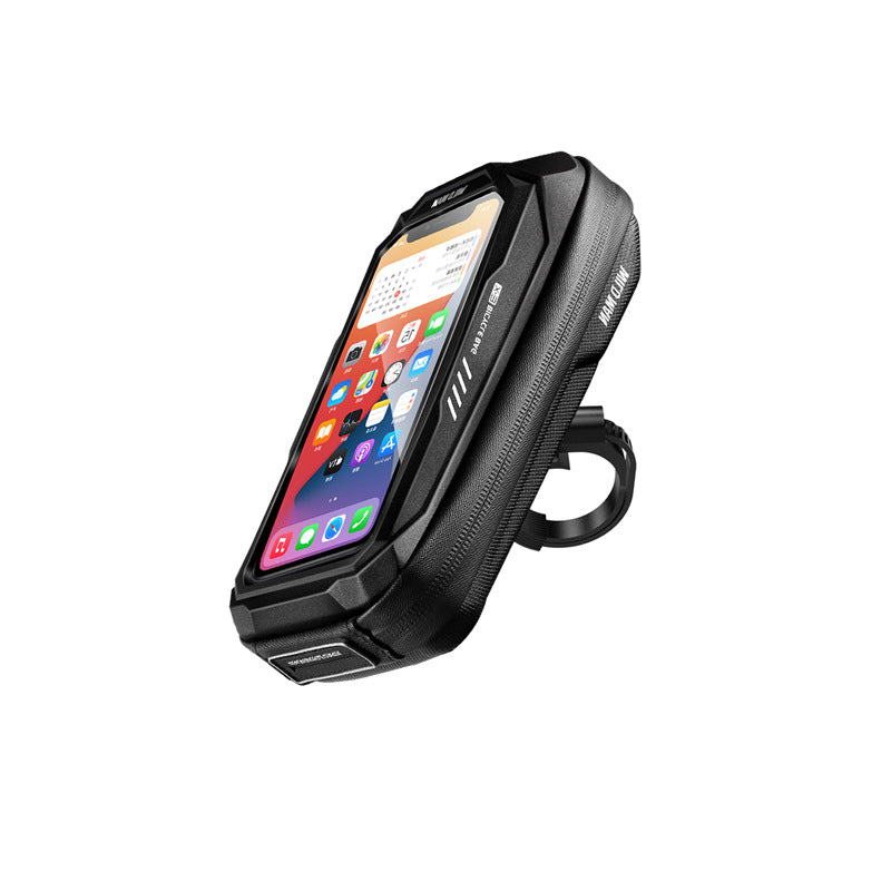 Waterproof Bicycle Front Frame Bag with Touchscreen Phone Mount
