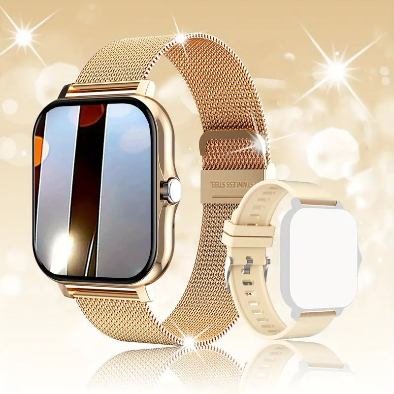 Women’s Waterproof Smart Watch Fitness Tracker with Heart Rate