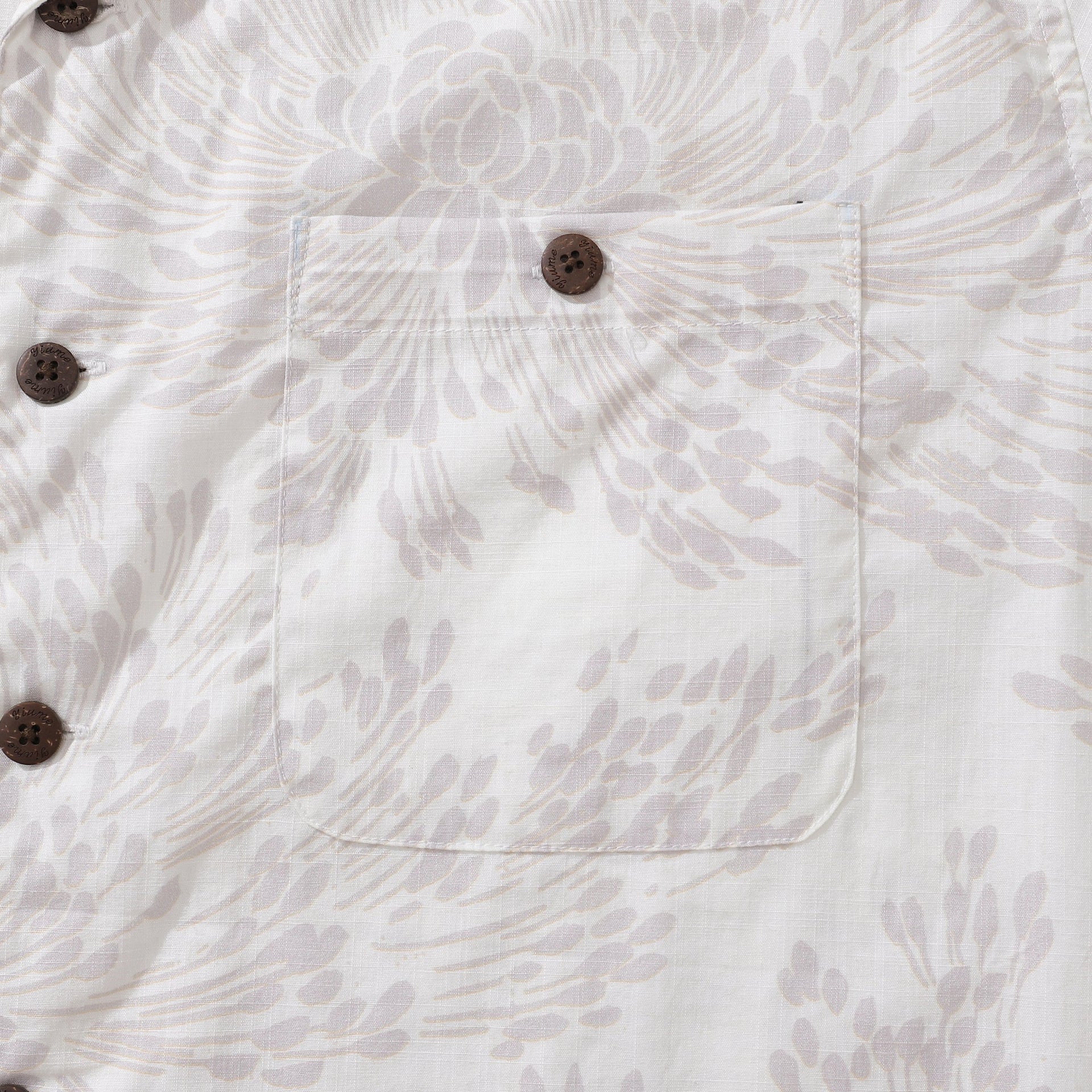 Men's Floral Hawaiian Shirt, Resort-Wear Camp Collar Cotton