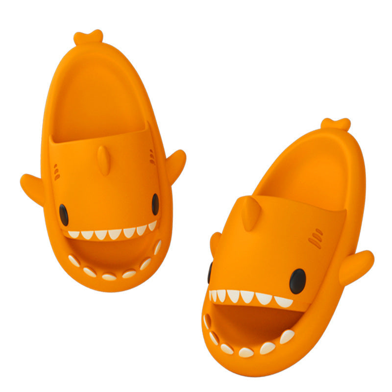 Lovely Shark Slides Unisex Lightweight Open Toe Beach Pool Sandals