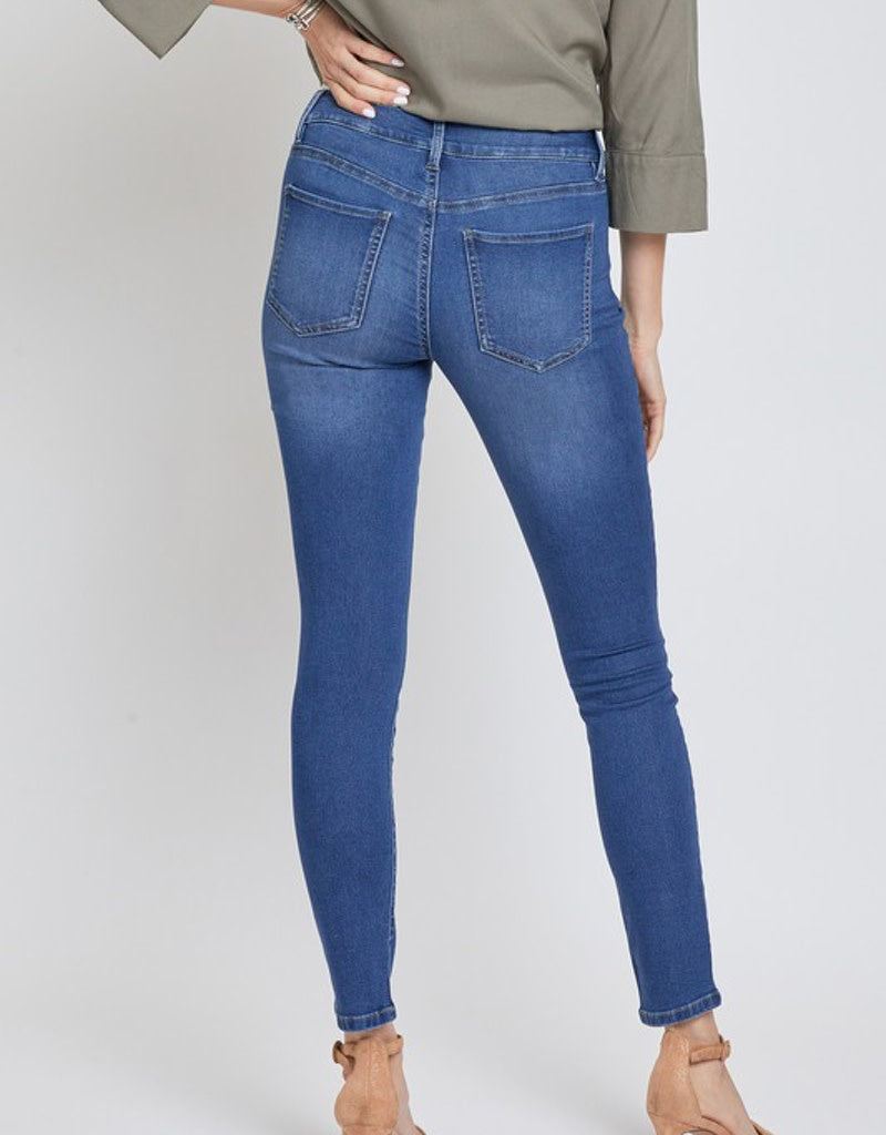 Hyper Denim Skinny Jean in Dark Wash - Comfortable Stretch Fit