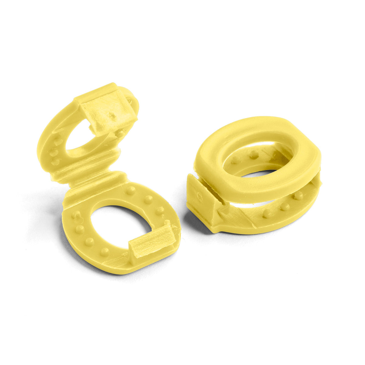 Yellow Knot Bow Clip Shoelace Accessories for Secure Laces - Image 2